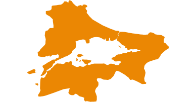 Istanbul And Marmara Region Map